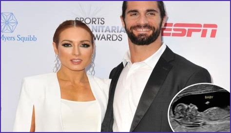 WWE star Becky Lynch shares first adorable ultrasound of baby with Seth Rollins as she wishes partner happy birthday – The US Sun